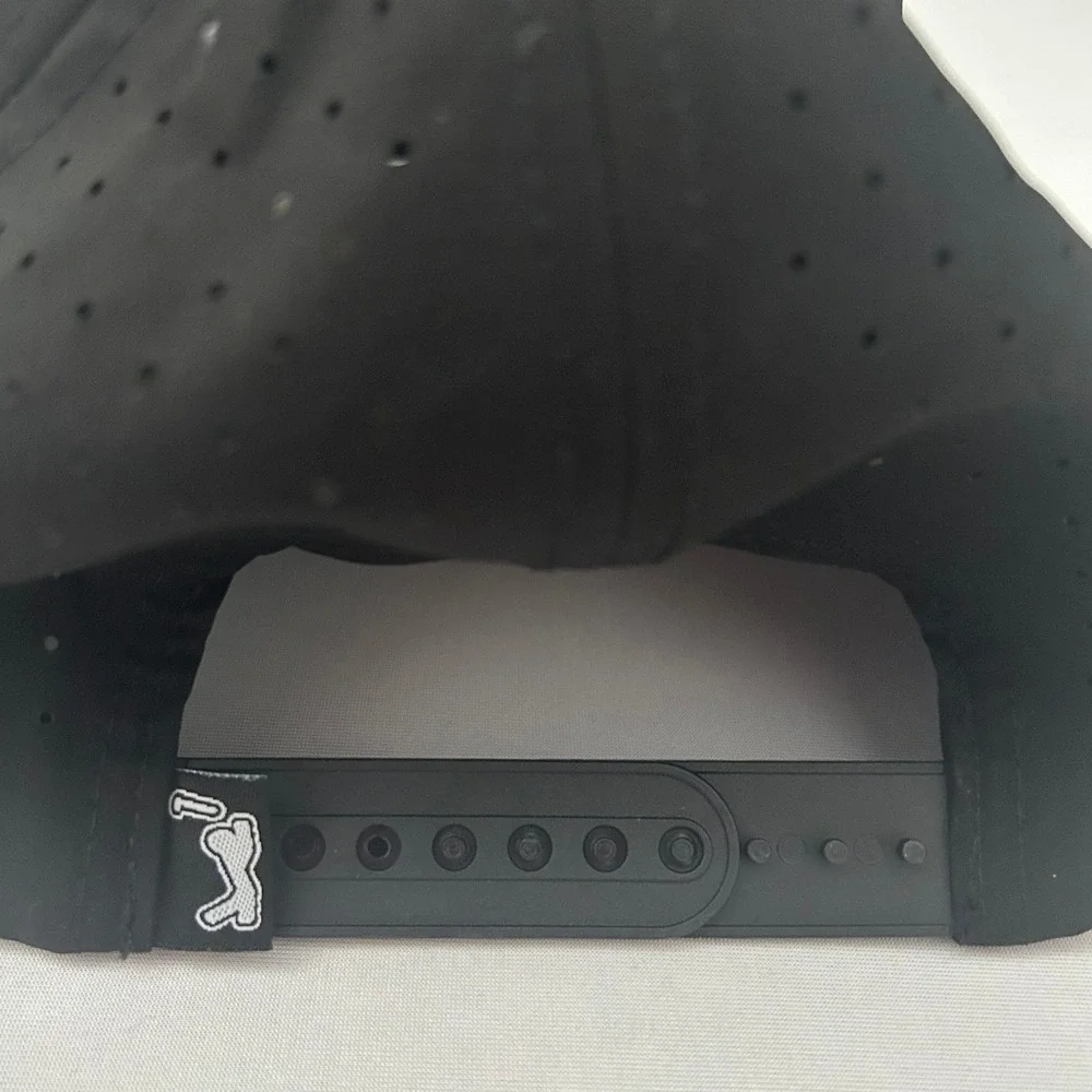 Bogey Bros Hat Mens OS Black OB AF Snapback Performance Golf Cap Embroidery‎
